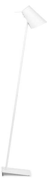 Biela stojacia lampa s kovovým tienidlom (výška 140 cm) Cardiff – it's about RoMi