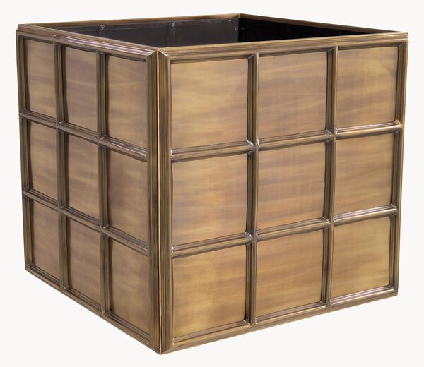 Záhradný obal na kvetináč Grid