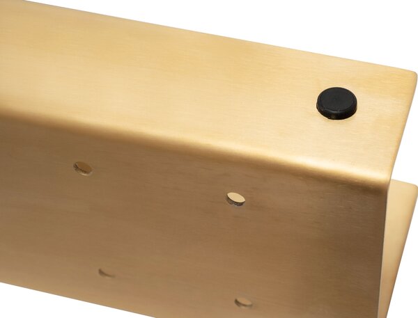 Polička TORI Gold brushed
