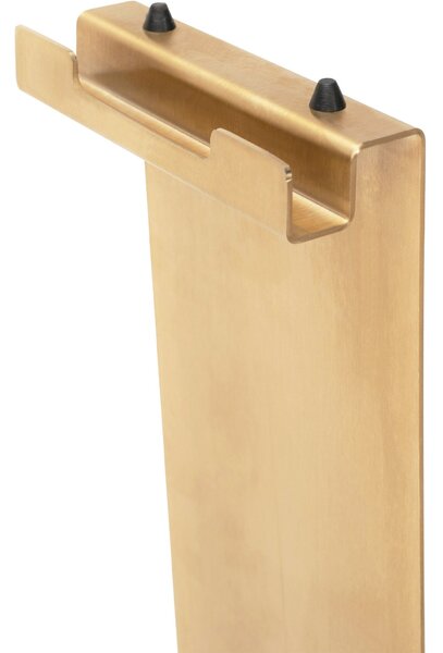 Polička TORI Gold brushed