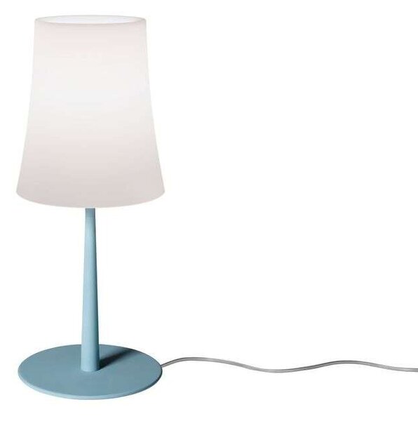 Foscarini - Birdie Easy Stolová Lampa Opaque Light Blue - Lampemesteren