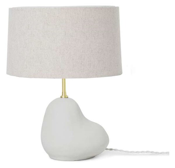 Ferm LIVING - Hebe Stolová Lampa Small Off-White/Natural - Lampemesteren