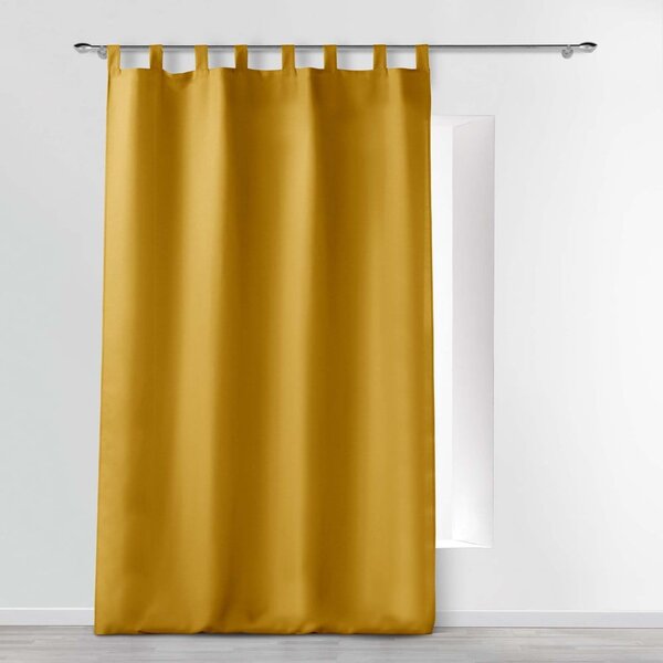 Žltý záves 140x260 cm Essentiel – douceur d'intérieur