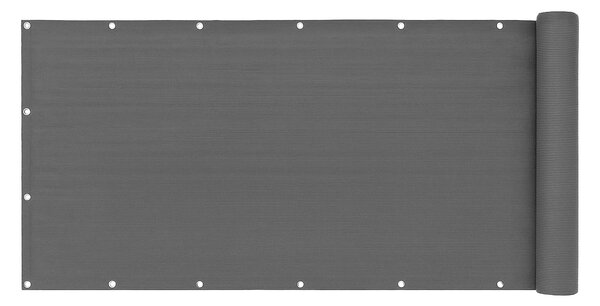 MultiGarden Tieniaca sieť na balkón s príslušenstvom 100x700 cm - sivá MultiGarden