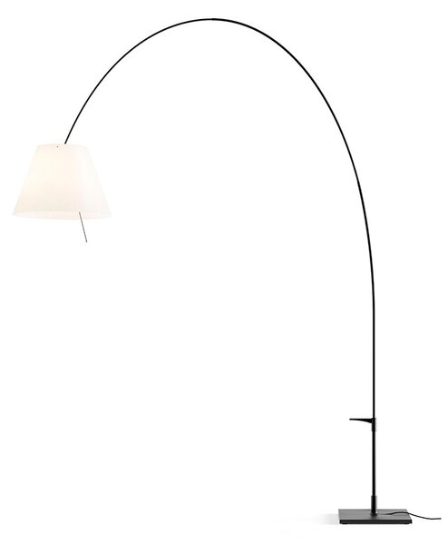 Luceplan - Lady Costanza Stojaca Lampa s Dimmer White/Black Luceplan - Lampemesteren