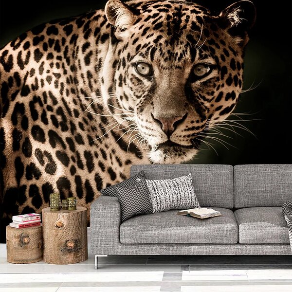 Sablio Tapeta Leopard - 125x75 cm