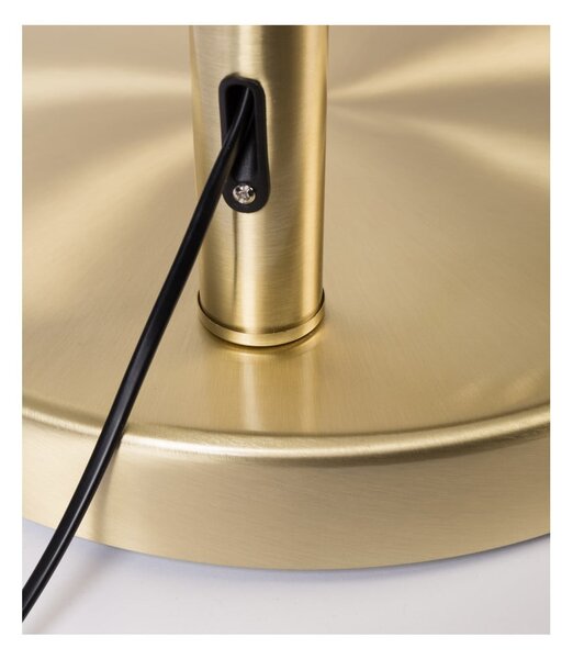 Stojacia lampa v mosadznej farbe Zuiver Bow