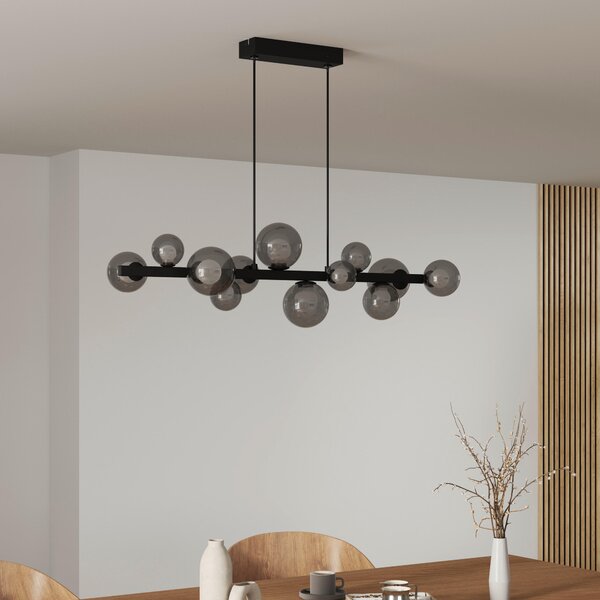 ZÁVESNÉ LED SVIETIDLO, 95/27/150 cm Dieter Knoll - Interiérové svietidlá