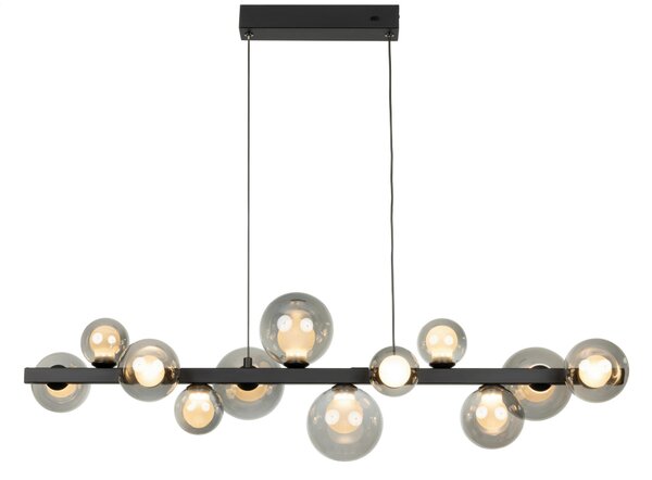 ZÁVESNÉ LED SVIETIDLO, 95/27/150 cm Dieter Knoll - Interiérové svietidlá