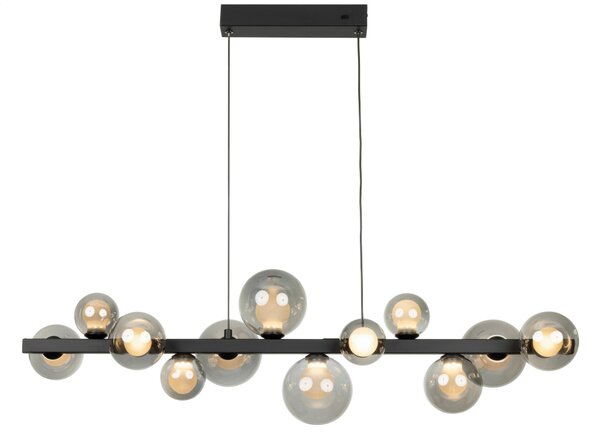 ZÁVESNÉ LED SVIETIDLO, 95/27/150 cm Dieter Knoll - Interiérové svietidlá