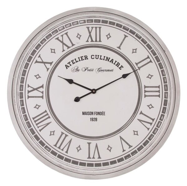 Nástenné hodiny Antic Line Atelier Culinaire, ⌀ 80 cm