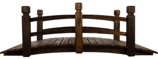 Drevený mostík 150 x 67 x 55 cm