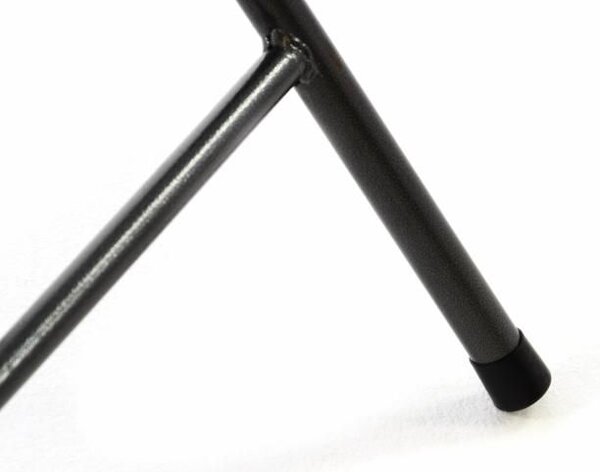 Záhradný barový stolík okrúhly - ratanová optika 110 cm - čierny