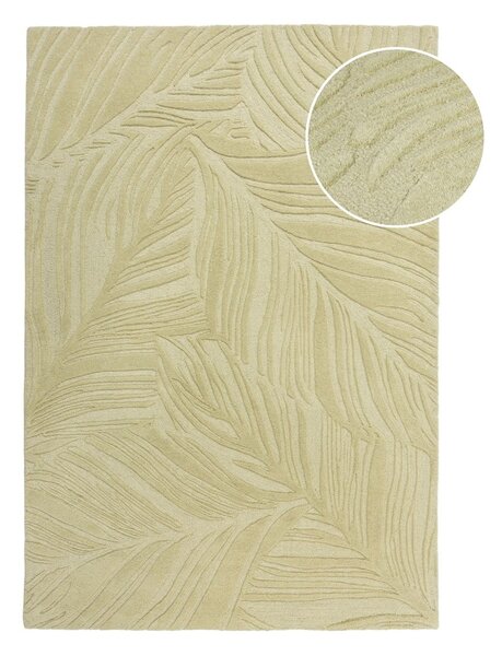 Zelený vlnený koberec 200x290 cm Lino Leaf - Flair Rugs