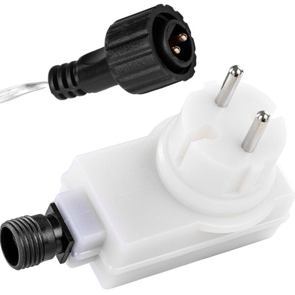 VOLTRONIC Párty osvetlenie 5 m, 50 LED, teplá biela, ovládač