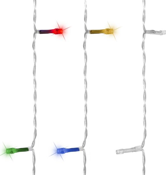 VOLTRONIC svetelný záves 3 x 6 m, 12 prameňov, farebný