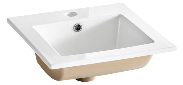 Keramické umývadlo BÁRA 40 cm - biele