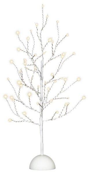 Dekoratívny LED svetelný strom so 48 LED, 60 cm - biely