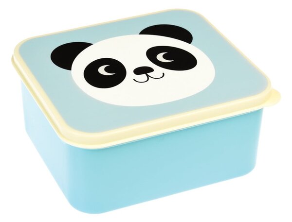 Modrý desiatový box Rex London Miko The Panda