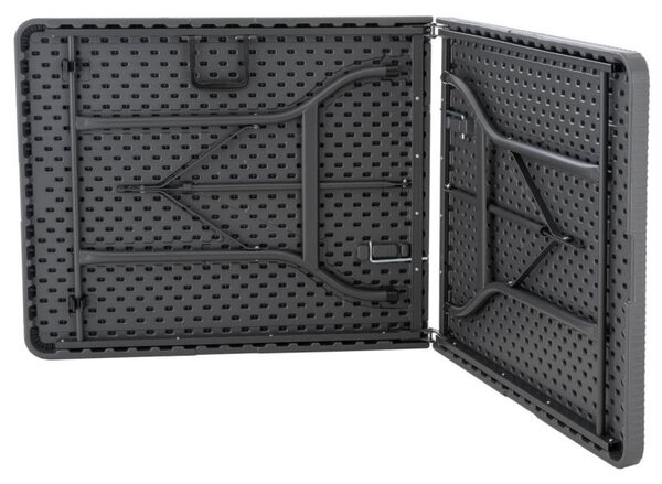 Skladací prenosný stôl 180 cm, antracit