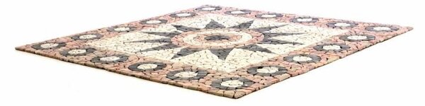 DIVERO - mozaika Kvetina 120 cm x 120 cm