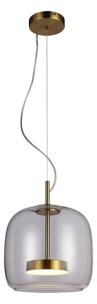 Italux PND-17760A-BRSS-SG LED závesné stropné svietidlo Caste | 10W LED | 850lm | 3000K
