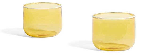 HAY - Tint Glass Set of 2 Light Yellow/White HAY - Lampemesteren