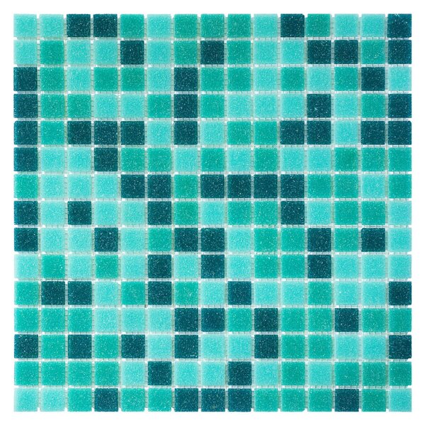 DUNIN - QMX LAGOON Sklenená mozaika DUNIN (32,7 x 32,7 cm / 1 ks)