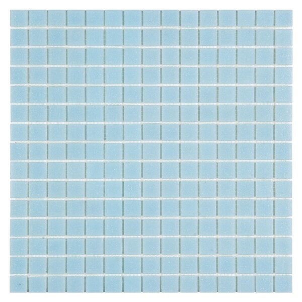 DUNIN - Q ICE BLUE Sklenená mozaika DUNIN (32,7 x 32,7 cm / 1 ks)