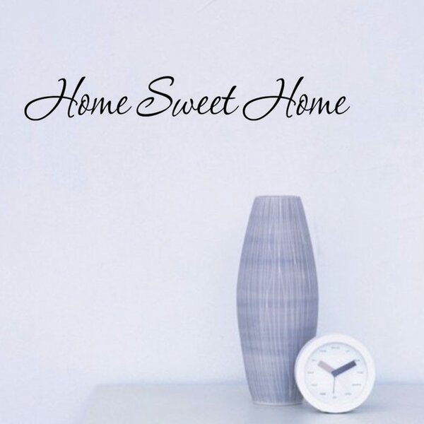 PIPPER | Samolepka na stenu "Home Sweet Home" 57x15 cm