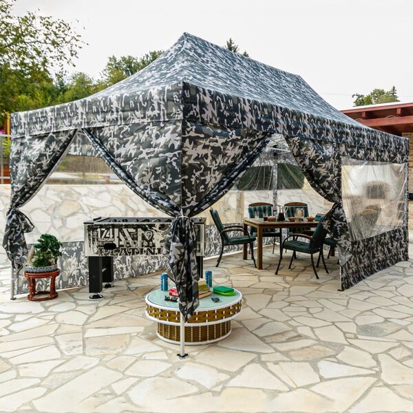 INSTENT "PRO" Záhradný stan, nožnicový, 3 x 6 m, urban