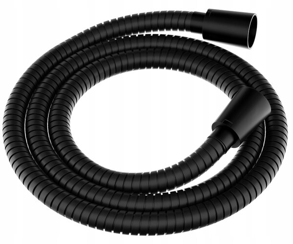 MAXMAX Sprchová hadica MEXEN - opletená - 125 cm - čierna matná, 79435-70
