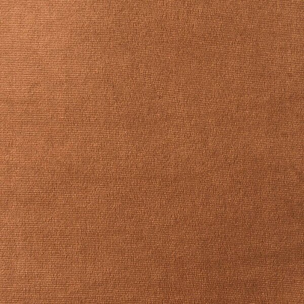 Zamatová pohovka v terakotovej farbe 225 cm Cube – Selection