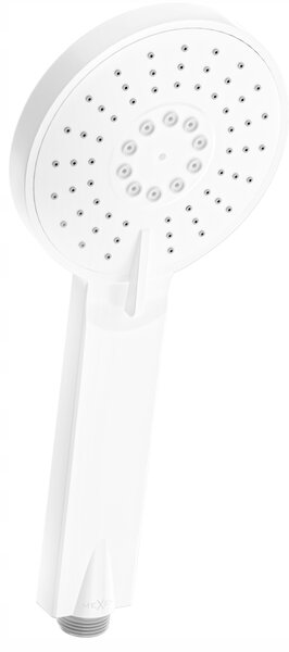 Ručná sprchová hlavica MEXEN R-40 - 2 funkcie - 240x105 mm - biela, 79540-20