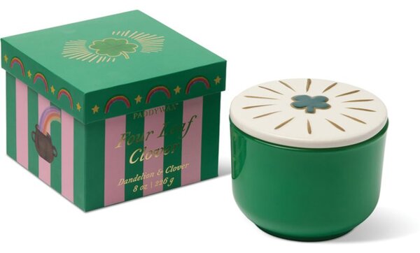 Paddywax Charmed Dandelion & Clover vonná sviečka s viečkom 226 g
