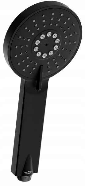 Ručná sprchová hlavica MEXEN R-40 - 2 funkcie - 240x105 mm - čierna matná, 79540-70