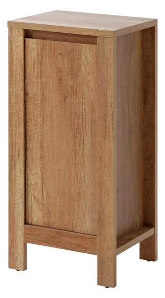 CMD Via Domo - Kúpeľňová skrinka nízka Classic Oak - hnedá - 40x86x35 cm