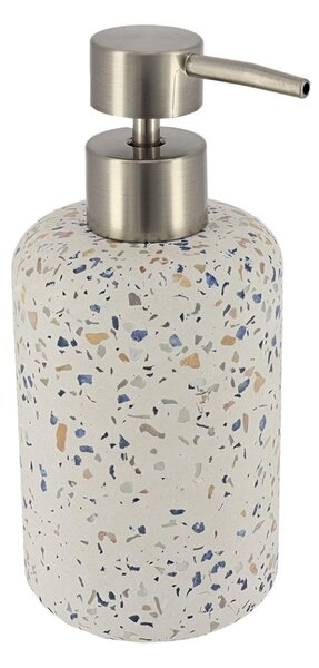Dávkovač mydla Terrazzo, viacfarebná/s prvkami vo farbe nerez, 220 ml