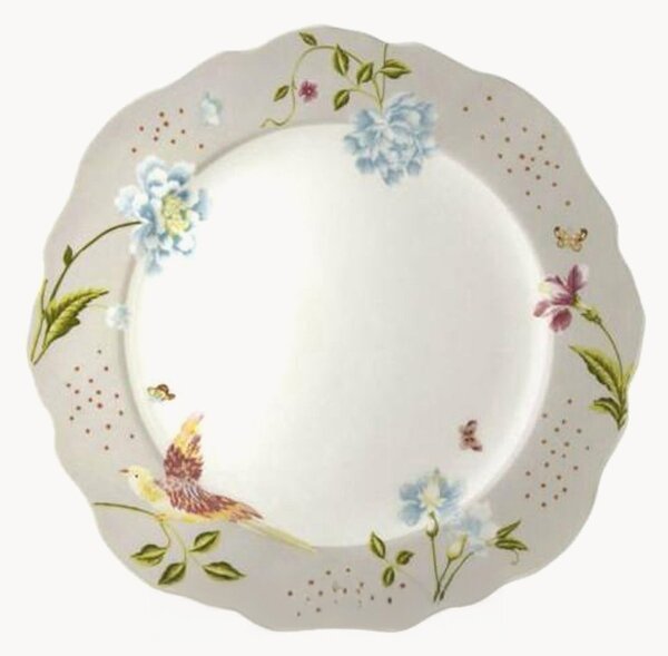 Porcelánové plytké taniere Cobblestone, 4 ks