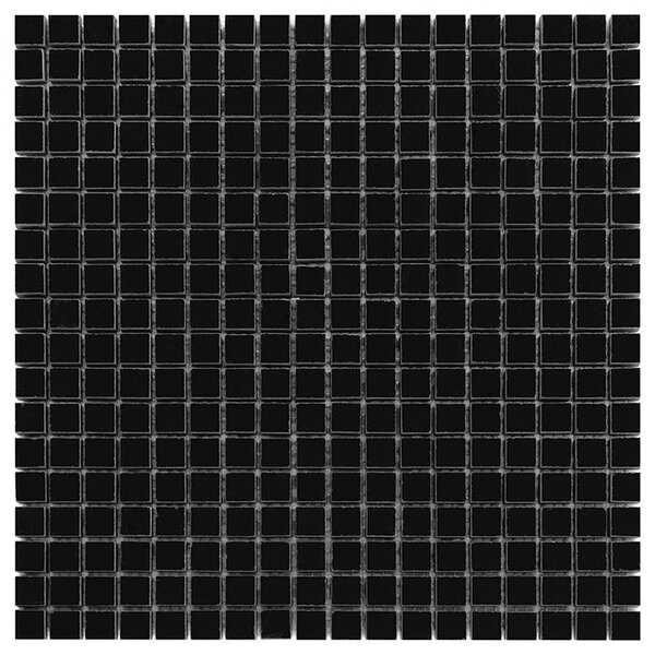 DUNIN - B&W Pure Black 15 Mramorové mozaiky DUNIN ( 30,5 x 30,5 cm / 1 ks )