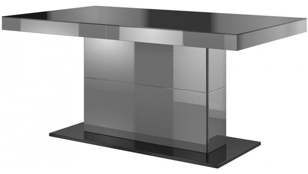 Jedálenský stôl Hayle Typ 81 (pre 6 až 8 osôb) (sivá + sivý vysoký lesk). Vlastná spoľahlivá doprava až k Vám domov. 1030153
