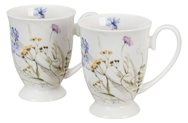Porcelánový hrnček na nohe Royal Melody 340 ml sada 2ks