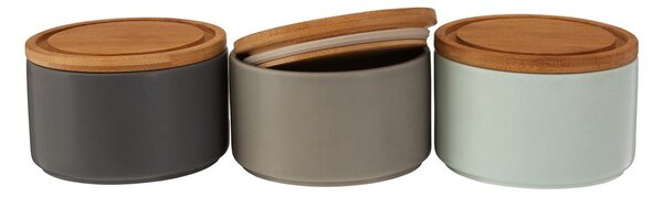 Dózy v súprave 3 ks na potraviny z kameňa Fenwick – Premier Housewares