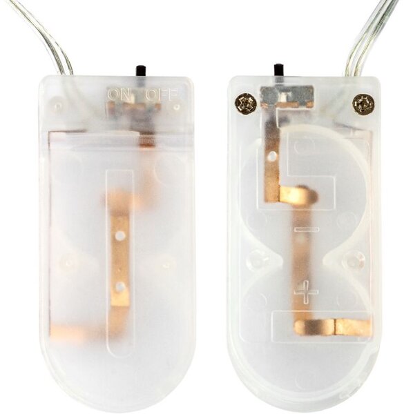 VOLTRONIC LED reťaz 10 x 25 LED, farebné, na batérie