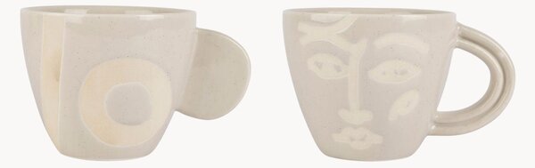 Porcelánové hrnčeky Organic, 2 ks