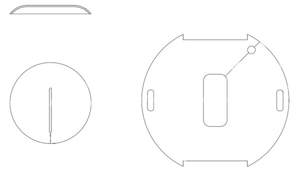Flos - Dust Shield pre Glo-Ball S2 Závěsná Lampa Flos - Lampemesteren