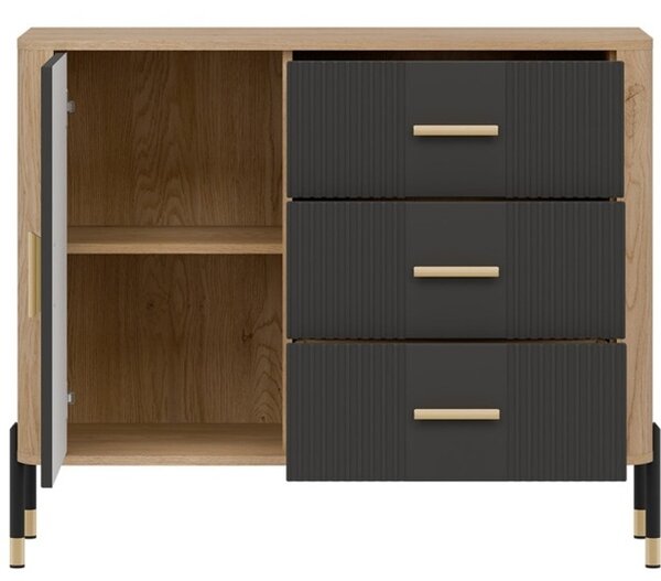 DANTE antracit DT03 komoda