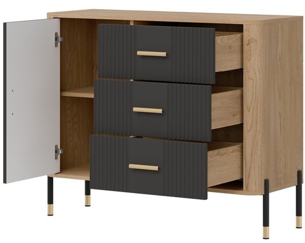 DANTE antracit DT03 komoda