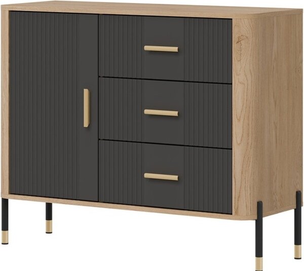 DANTE antracit DT03 komoda