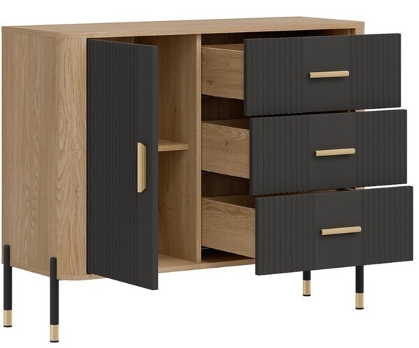 DANTE antracit DT03 komoda